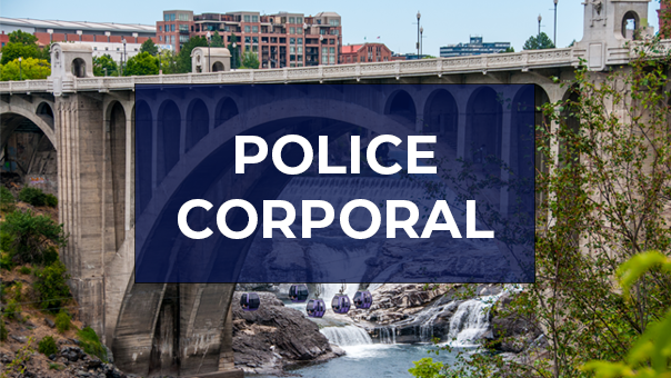 Spokane Police Department Careers- Police Corporal