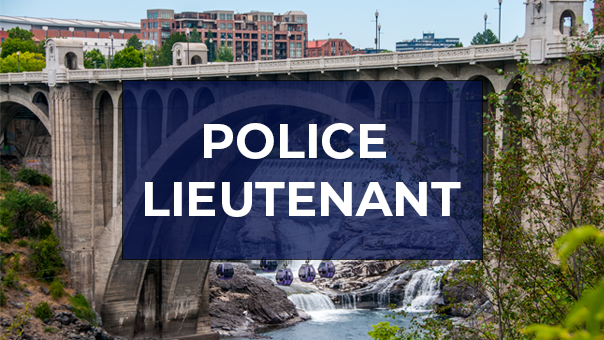 Spokane Police Department Careers- Police Lieutenant