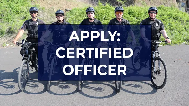 apply to certified police officer job opening