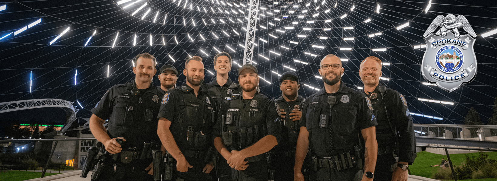 Spokane police department group photo